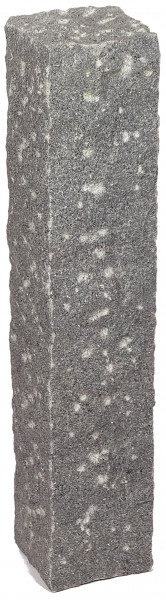 Granit Palisaden anthrazit 12/12/100 cm rundum gespitzt